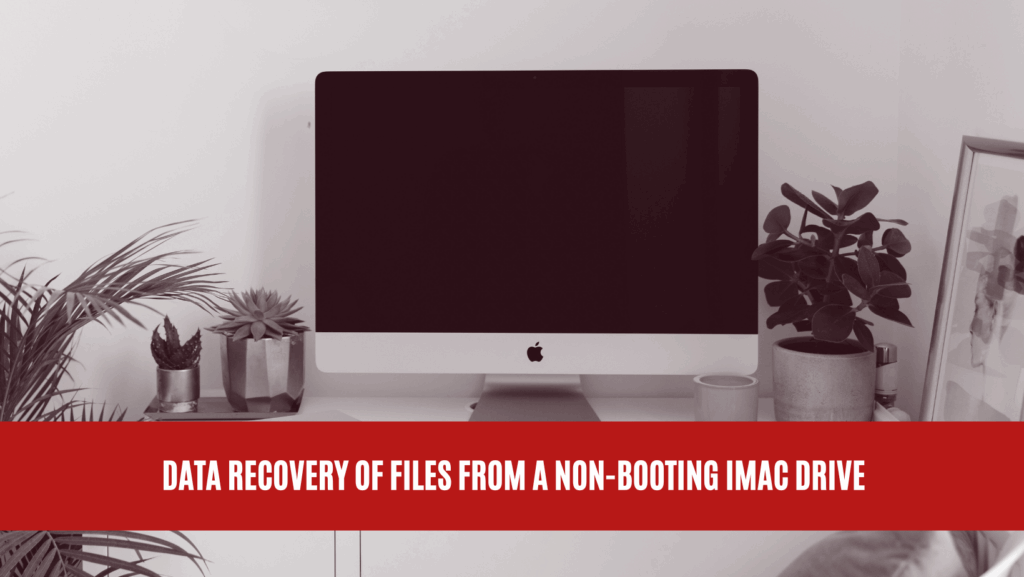 Data Recovery of Files from a Non-Booting iMac Drive